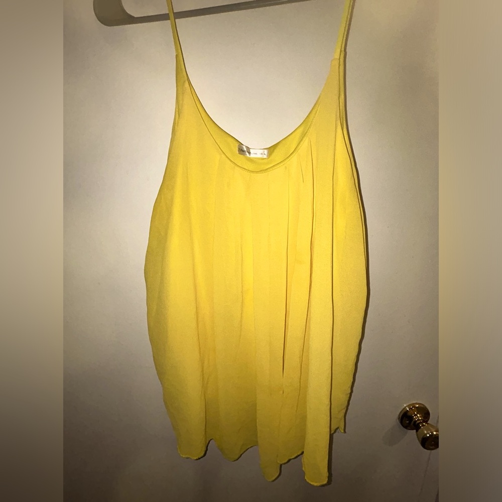Flowy Yellow Spring Top